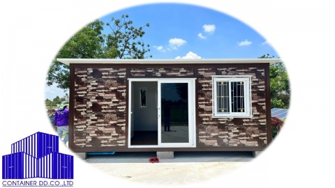 สร้างออฟฟิศตู้คอนเทนเนอร์ใช้เป็นสำนักงาน 